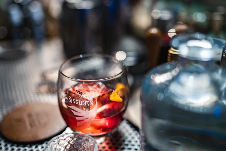 Photo whisky cocktails