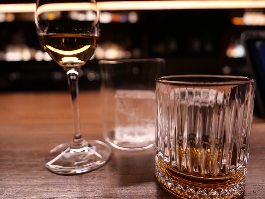 Photo Whisky cocktail glassware