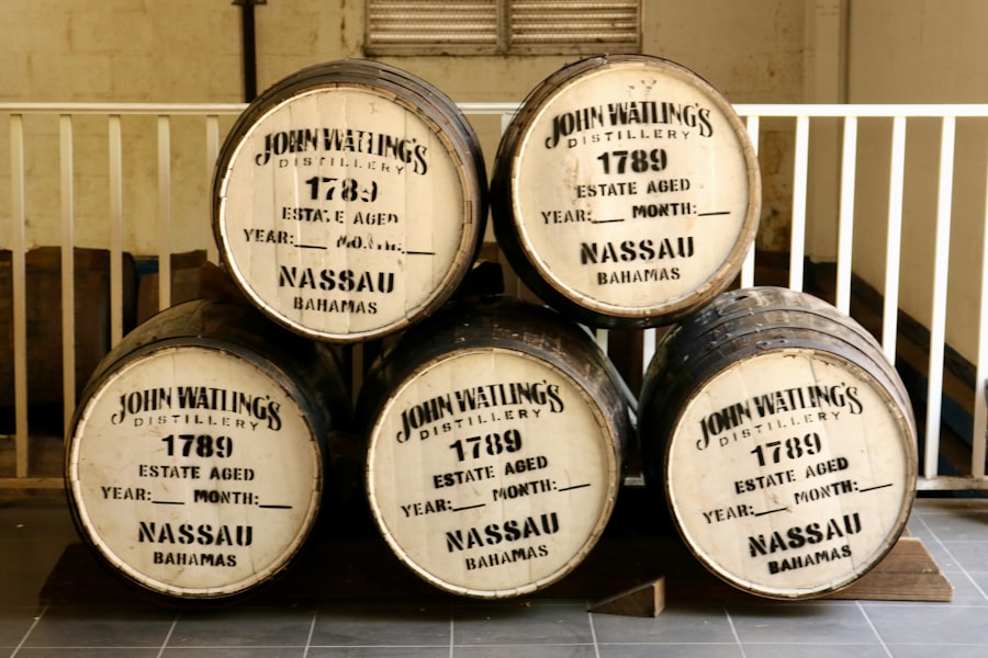 Photo Whisky aging process